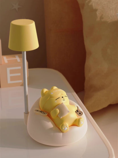 LumiKat - Mjuk Katt Nattlampa med USB Laddning