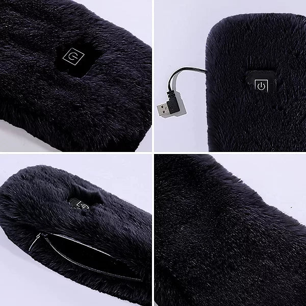 Värmande Halsduk med Mjuk Fleece för Vinterns Värme