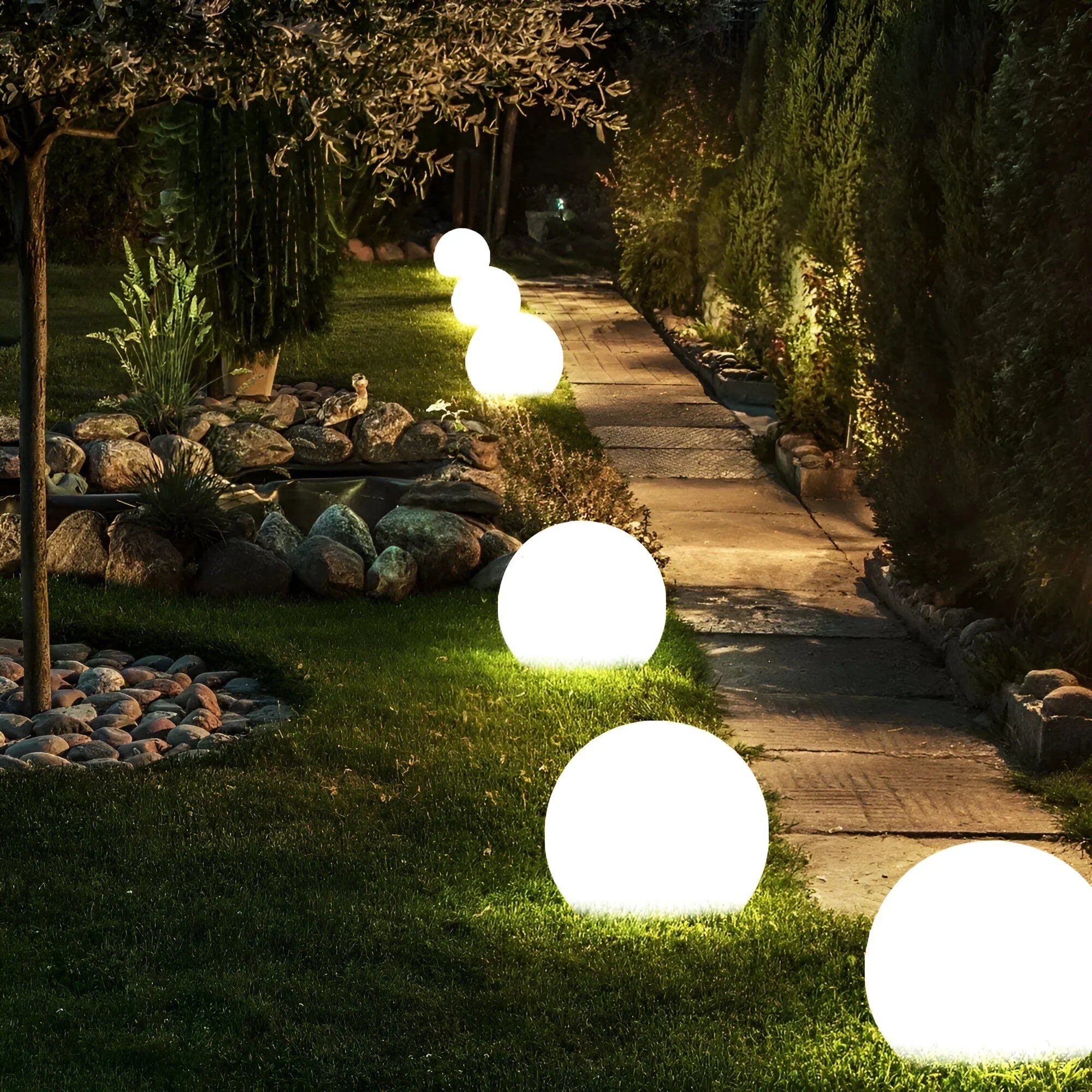 LumiGlobe Utomhus Globlampa – Väderbeständig &amp; Stilig