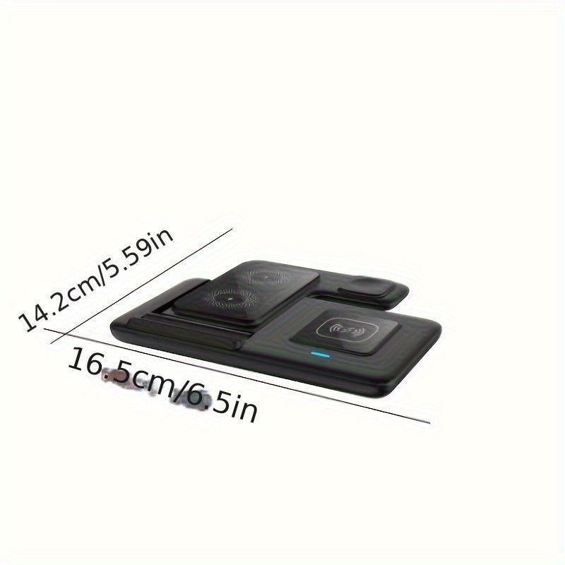 Trådlös laddare stativ 3 i 1 magnetisk dock