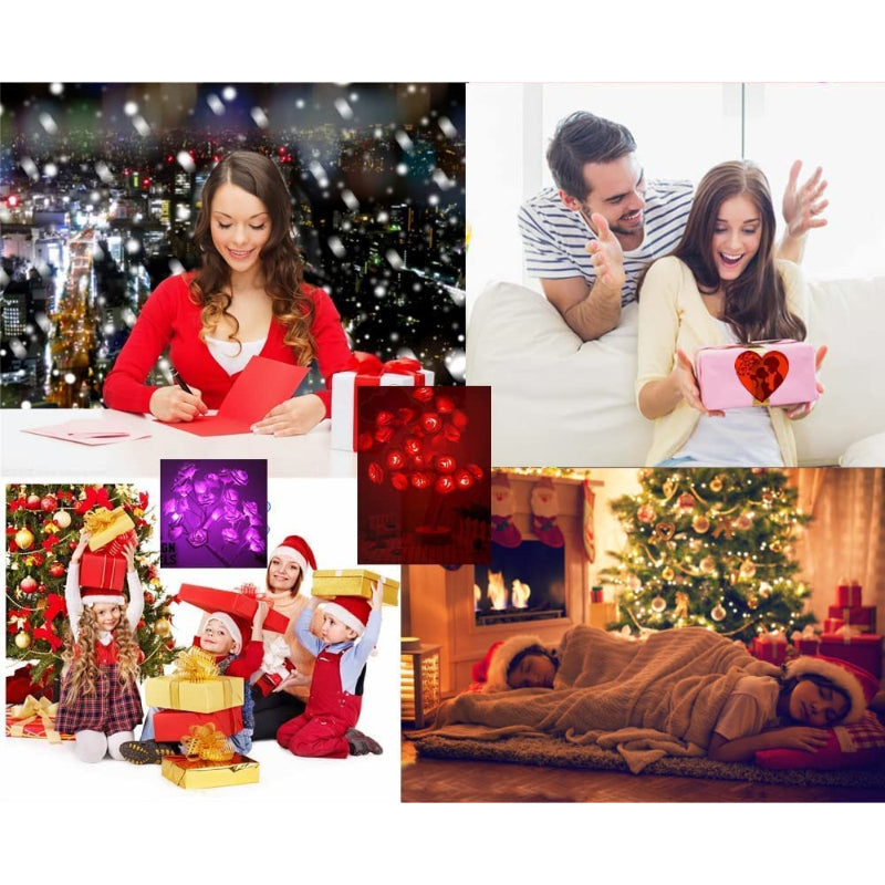 Rozenboom Nattlampa med Fjärrkontroll - 16 Färger Justerbar