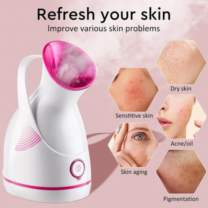 Nano-jonisk ansiktsdampare | För en djupt verkande hudvård