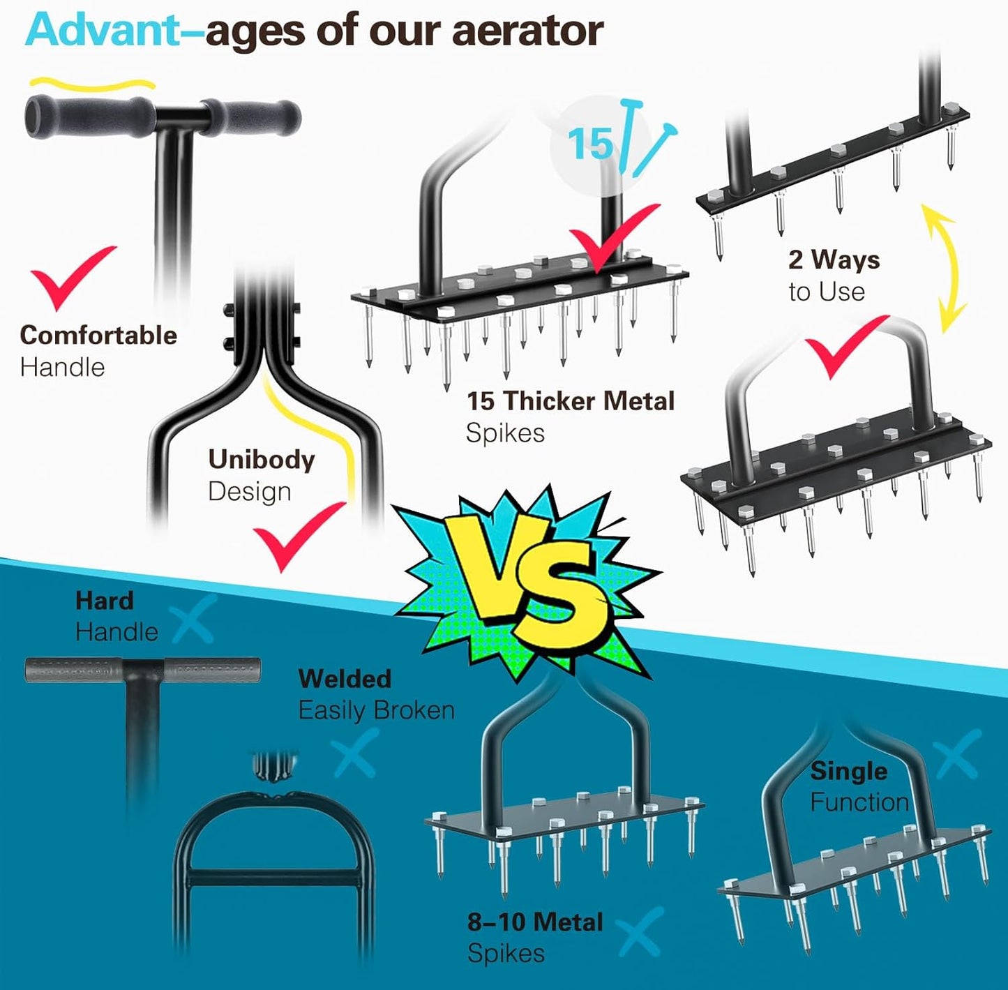 Carvallo – För stark gräs från botten och upp!