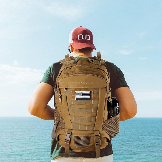 Taktisk Ryggsäck Militärstil Utomhus Rucksack