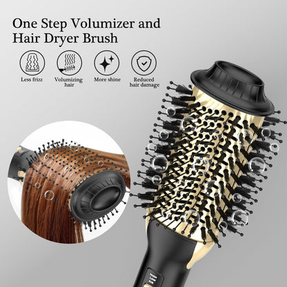 Hot Air Brush | Volymiserande Hårstyler för Hemma användning