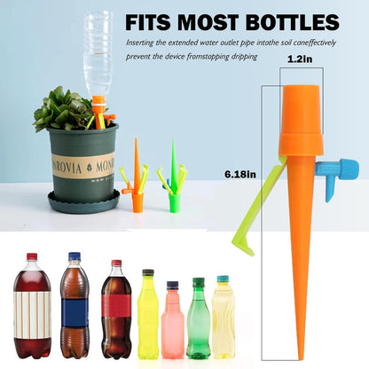 Automatisk bevattningspik för växter – Med flaskadapter