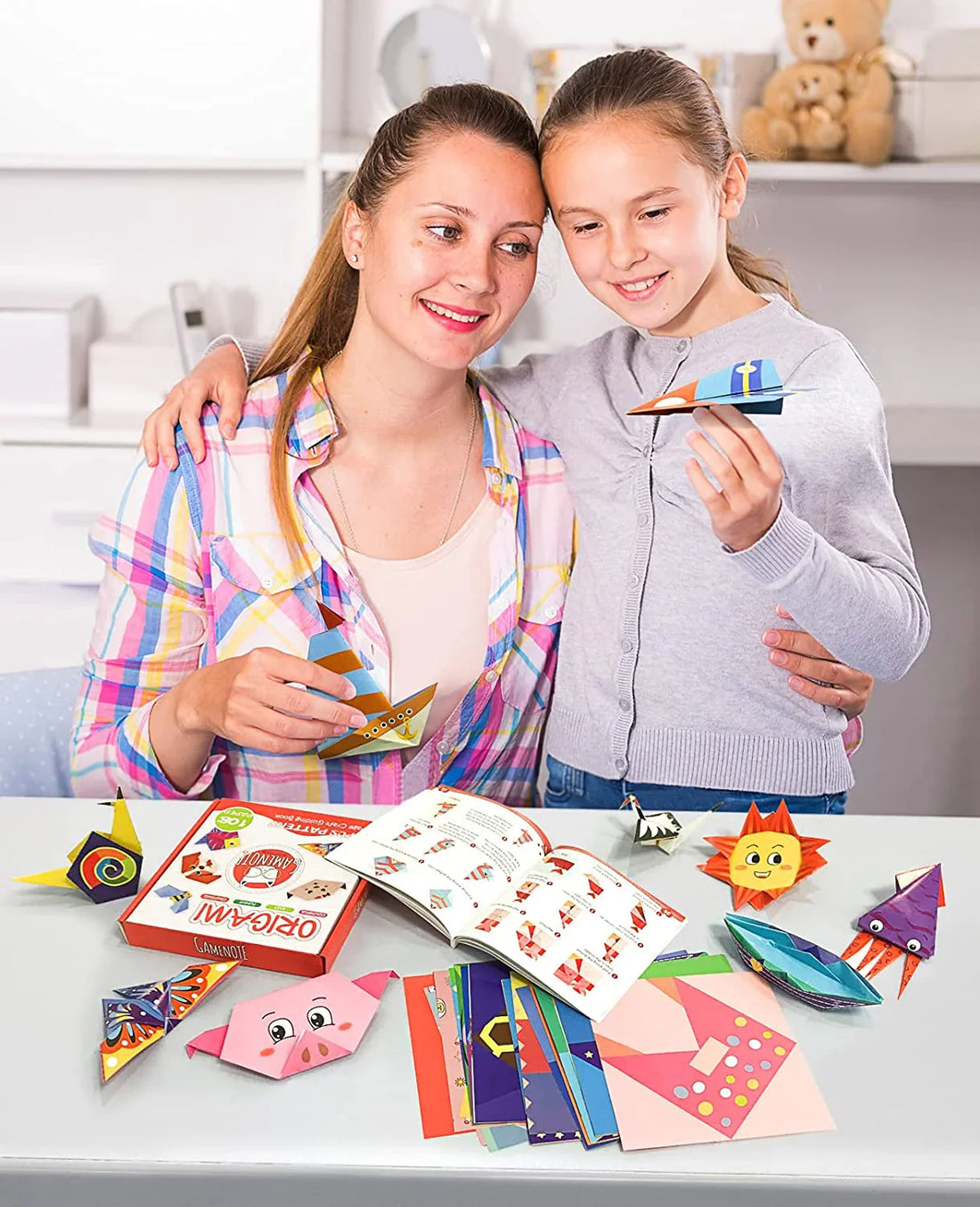Kreativt Origami Pappersvikningskit för Barn