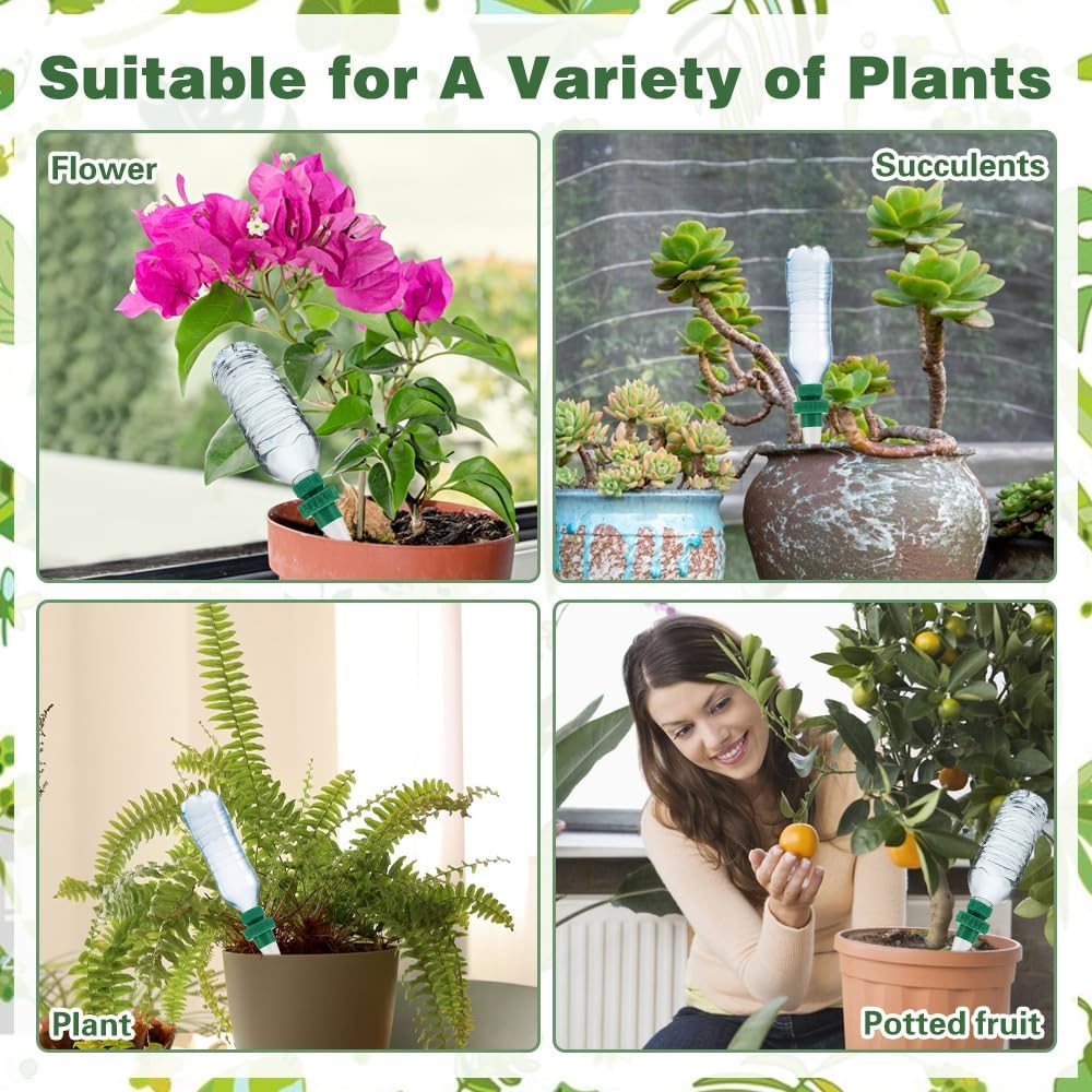 Självvattnande spetsar för växter – Automatiska droppspetsar för flaskor