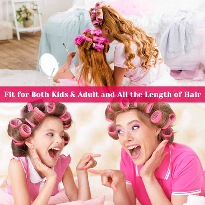 Självhäftande hårrullar | För voluminösa och långvariga lockar
