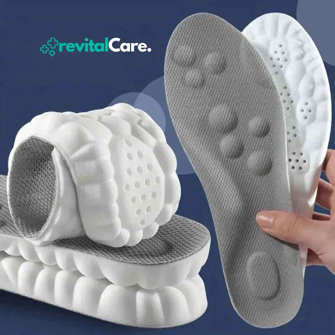 Ergonomiska 4D komfortinläggssålar