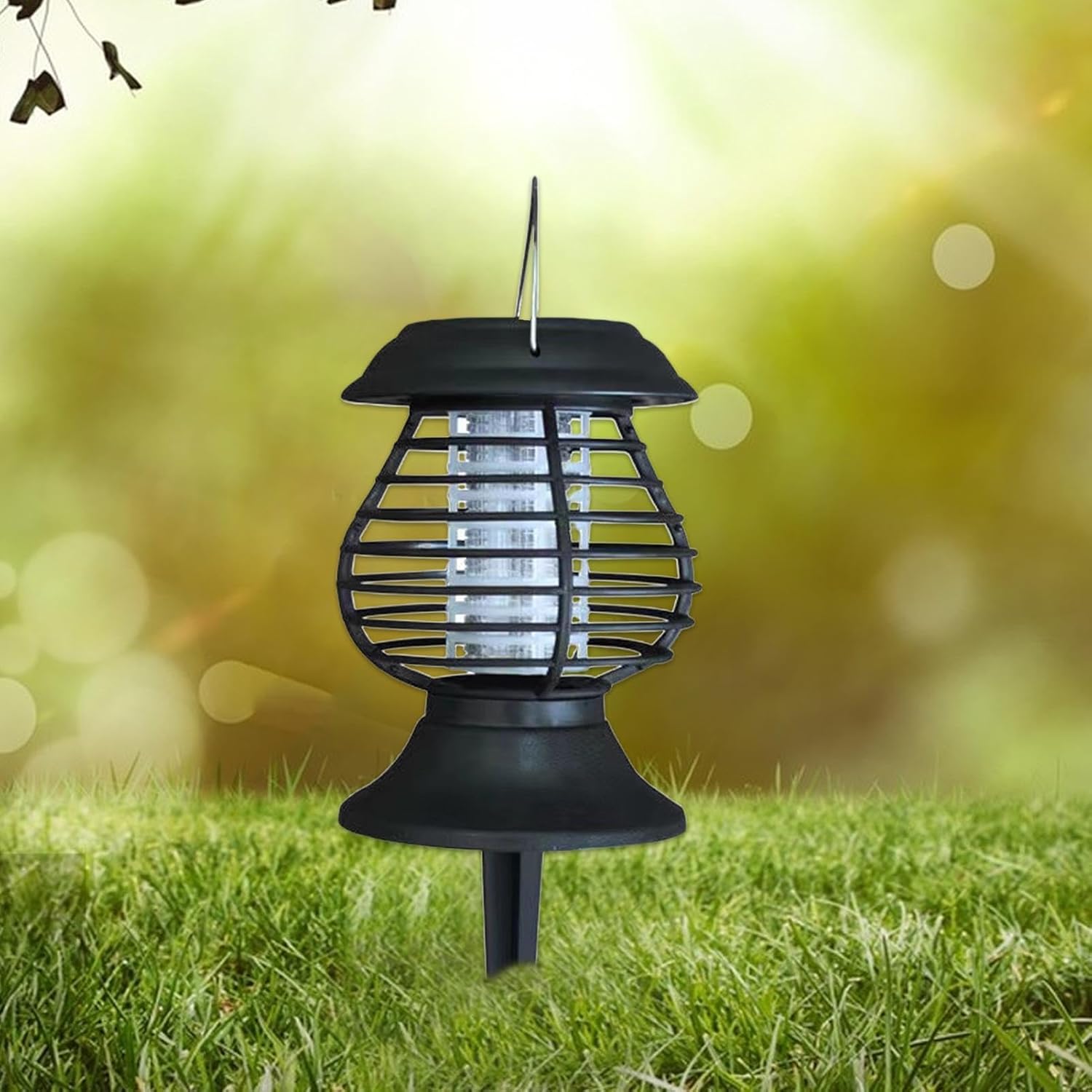Solar Insektsavvisande Lampa med LED-ljus – Effektiv myggbekämpning för trädgården