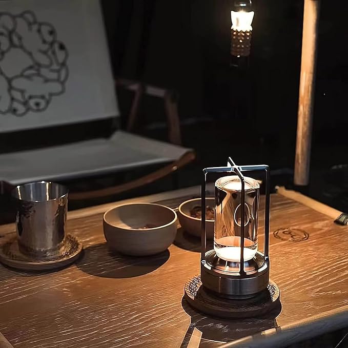 Retro Metall Bordslampa