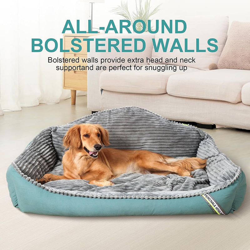 Pawelux All-Season Hypoallergenic Thick Dog Bed - Mjuk, Varm &amp; Maskintvättbar