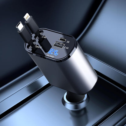 Carvallo - 4 i 1 Bil-snabb laddare