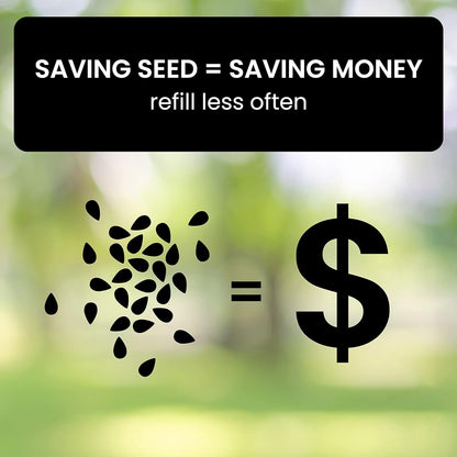 Fågelmatare Hängande Metall Ekorre Bevis Röret