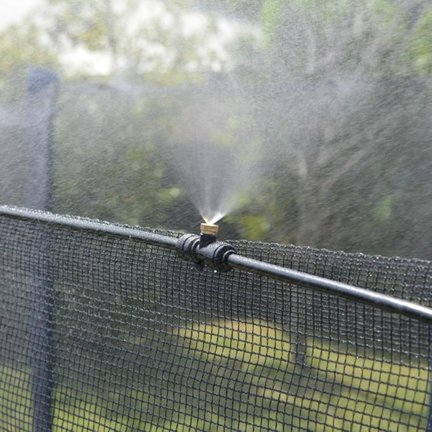 Vattensystem för trädgården – Droppbevattning kit med justerbar sprejhuvud och tillbehör