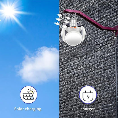 Praktisk Solär Utomhus- och Campinglampa