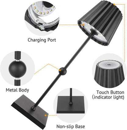 Trådlampa med Steglös Dimbara LED-lampor