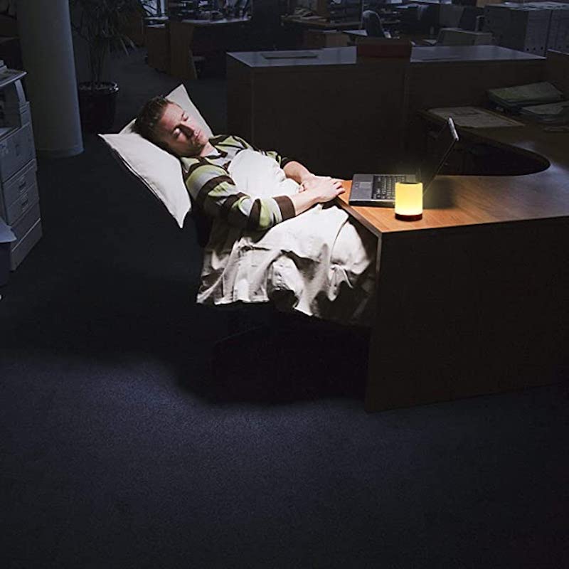 Nattlampa - Touch-lampa för sovrum och vardagsrum med uppladdningsbart batteri