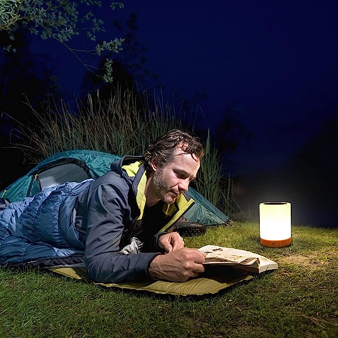 Carvallo – Dimbar LED Nattlampa med Touch Control och Färgglad Atmosfär