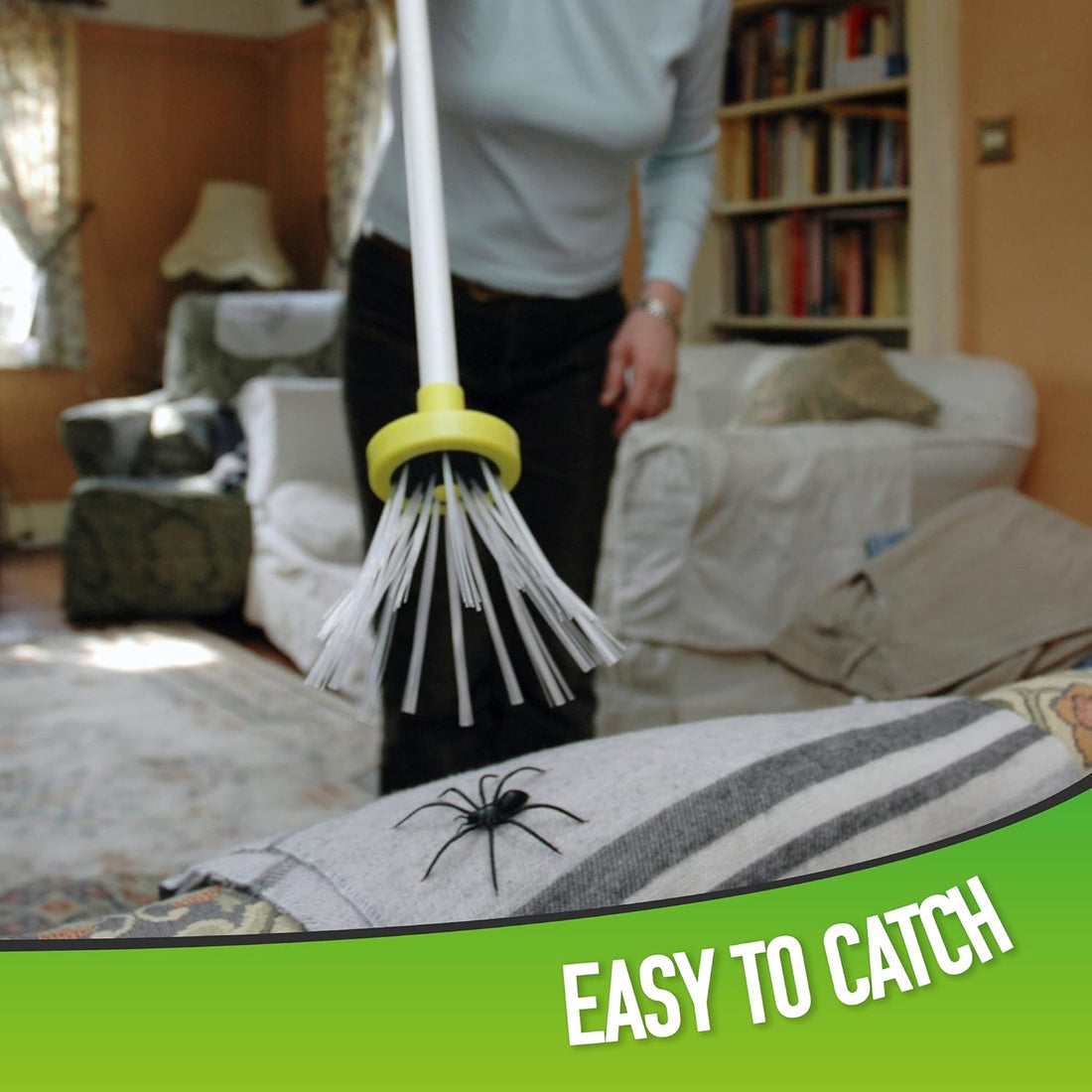 Praktiskt insektsborttagningsverktyg – Insektsfälla med teleskophandtag för en säker användning