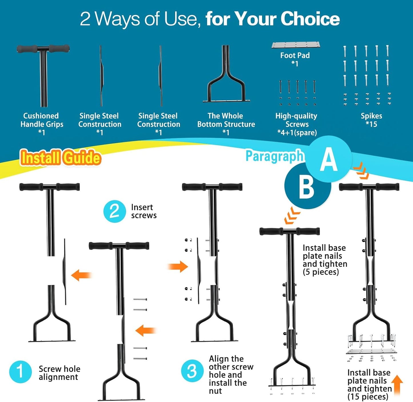Carvallo – För stark gräs från botten och upp!