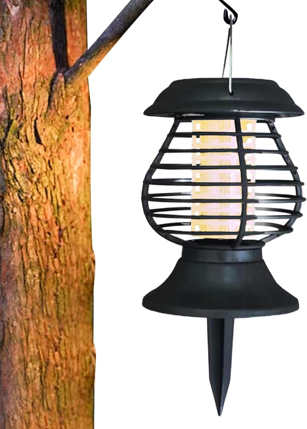 Solar Insektsavvisande Lampa med LED-ljus – Effektiv myggbekämpning för trädgården