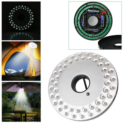 Solar LED Campinglampa – Bärbar, hängande tältbelysning för utomhusaktiviteter