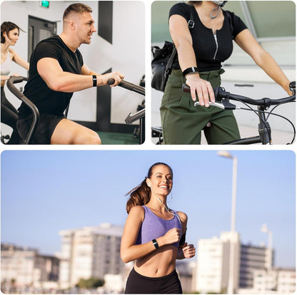 Fitness Tracker Klocka Vattentålig Pulsmonitor