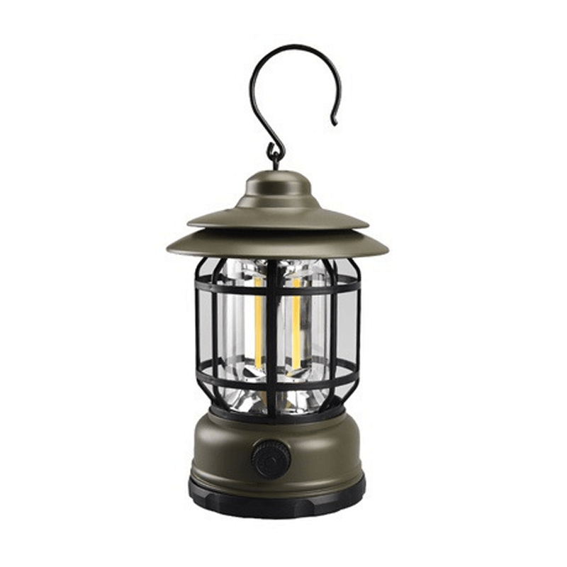 VintageGlow - Bärbar Retro Campinglampa