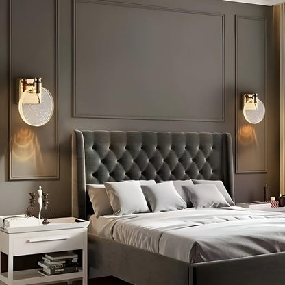 RadianceCrystal Light – Justerbar Lyxig Kristall Vägglampa