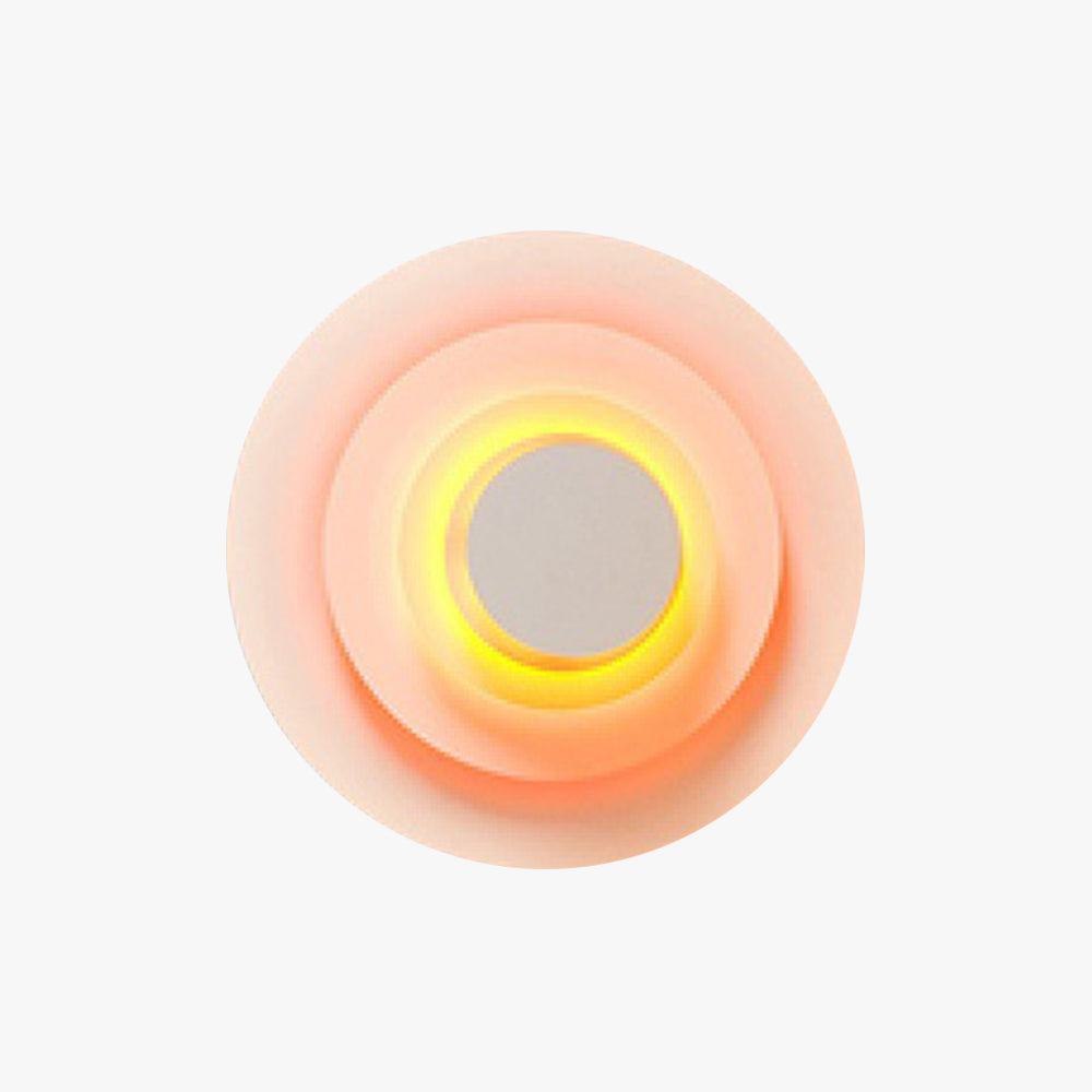 Morandi Modern Design LED Vägglampa Rosa/Blå/Gul Vardagsrum Metal