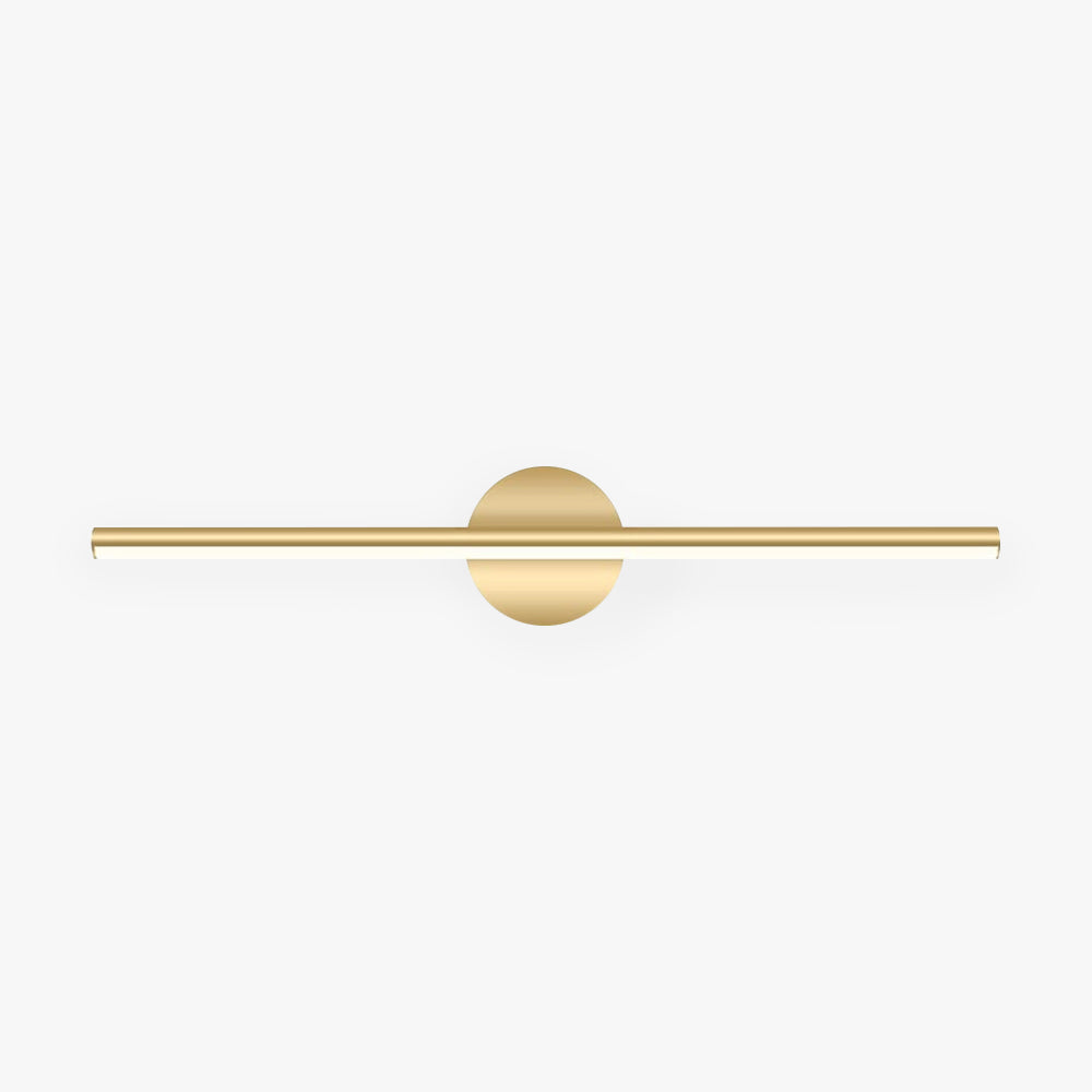 Nova - Modern LED Vägglampa Svart/Guld