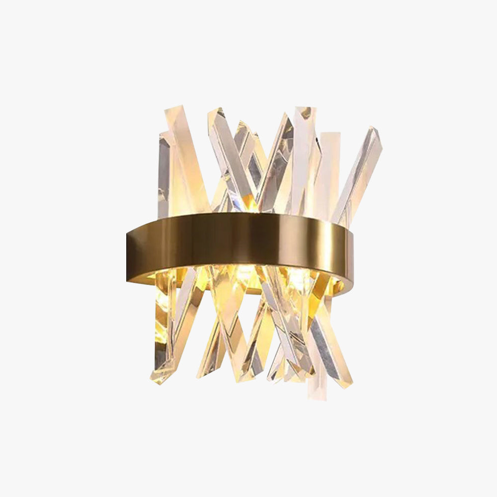 Marilyn Modern LED Vägglampa Inomhus Guld Sovrum/Vardagsrum Metall Kristall