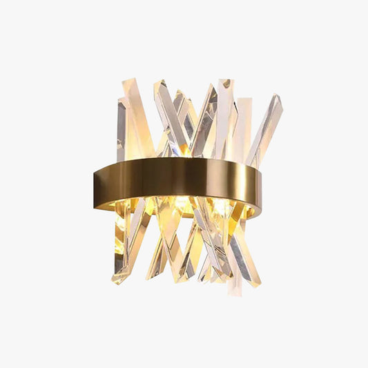 Marilyn Modern LED Vägglampa Inomhus Guld Sovrum/Vardagsrum Metall Kristall