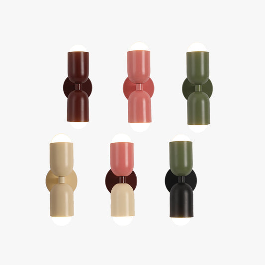 Eclipse LED Vägglampa – Morandi Stil i Metall