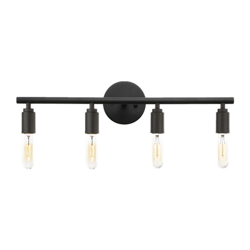 Modern LED Vägglampa Svart för Badrum