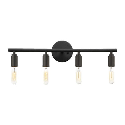 Modern LED Vägglampa Svart för Badrum