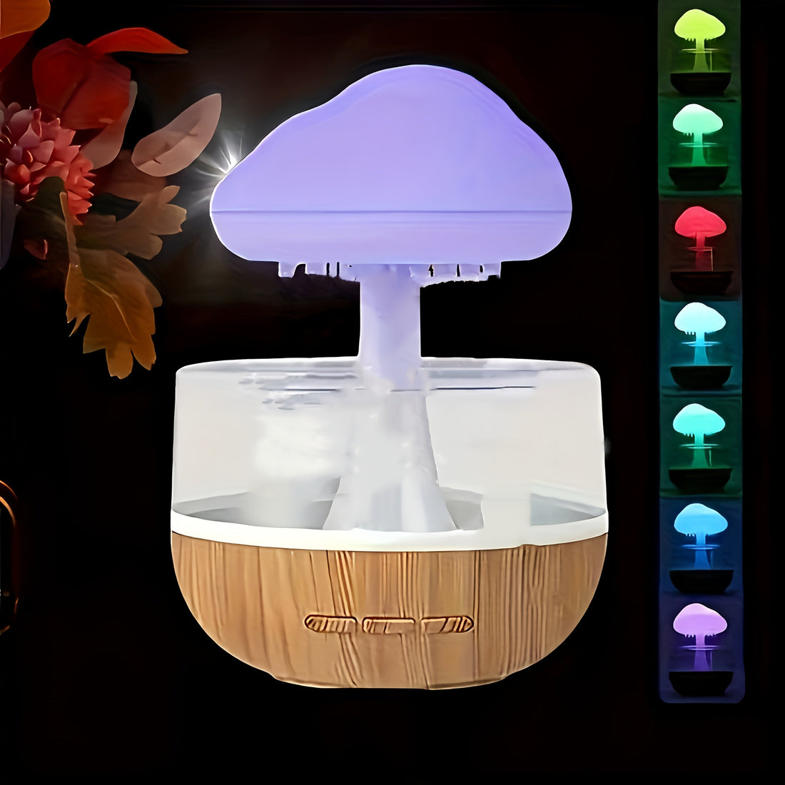 LumiDeco - USB-driven LED Bordslampa, Stämningsbelysning för Fester &amp; Heminredning