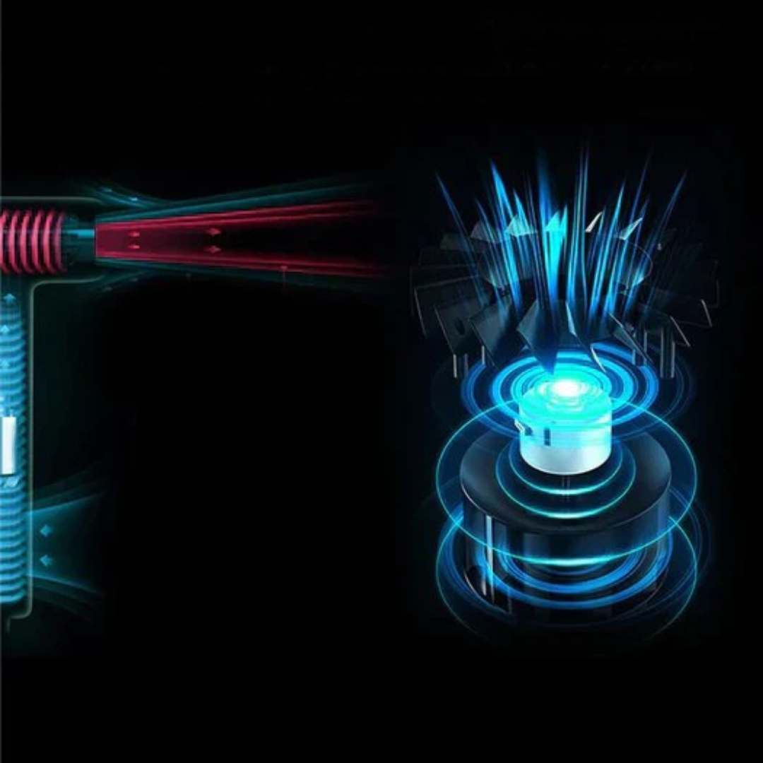 Hårfön med diffusor och jonisk teknologi