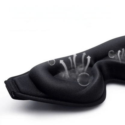 Sovmask 3D Ögonlock för Ljusblockering