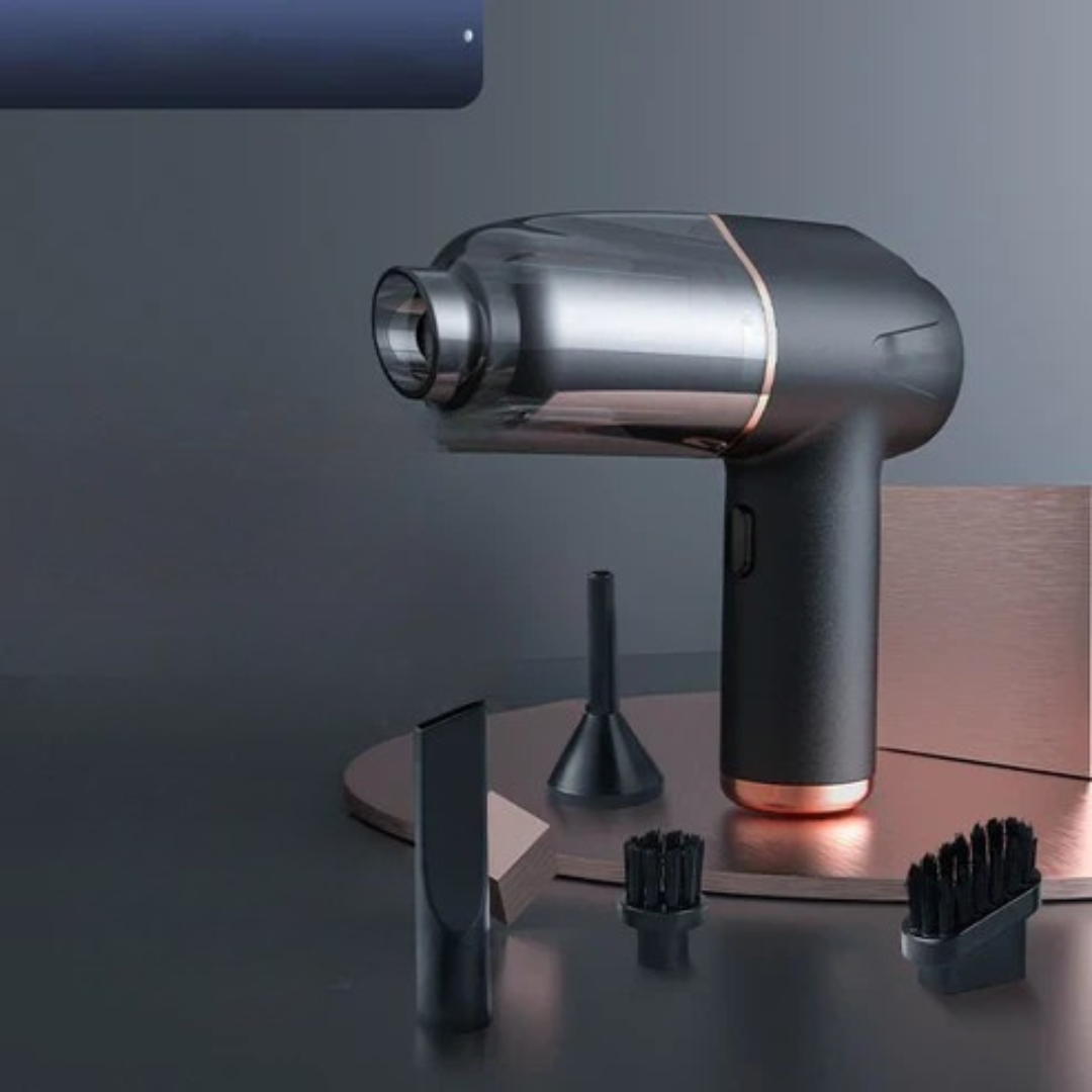 Sladdlös Dammsugare med Blås- och Munstycken