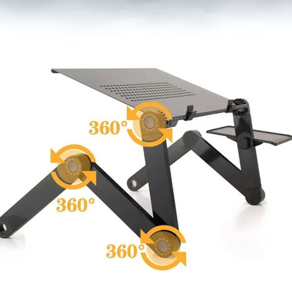 Laptopstativ Justerbart Aluminium Ergonomisk Skrivbordsskiva