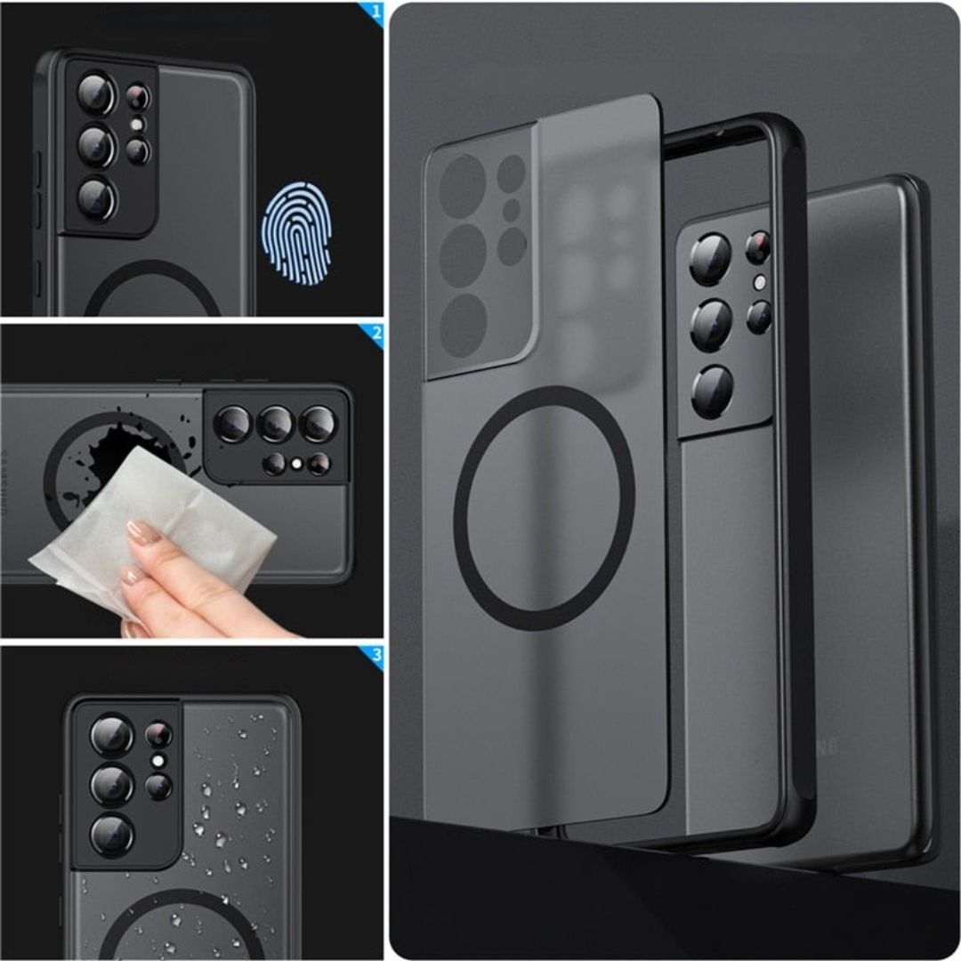 Telefonfodral med kamera- och skärmskydd