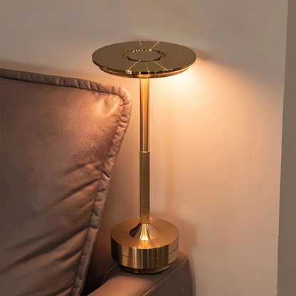 LED Bordslampa med mässing Touch Control
