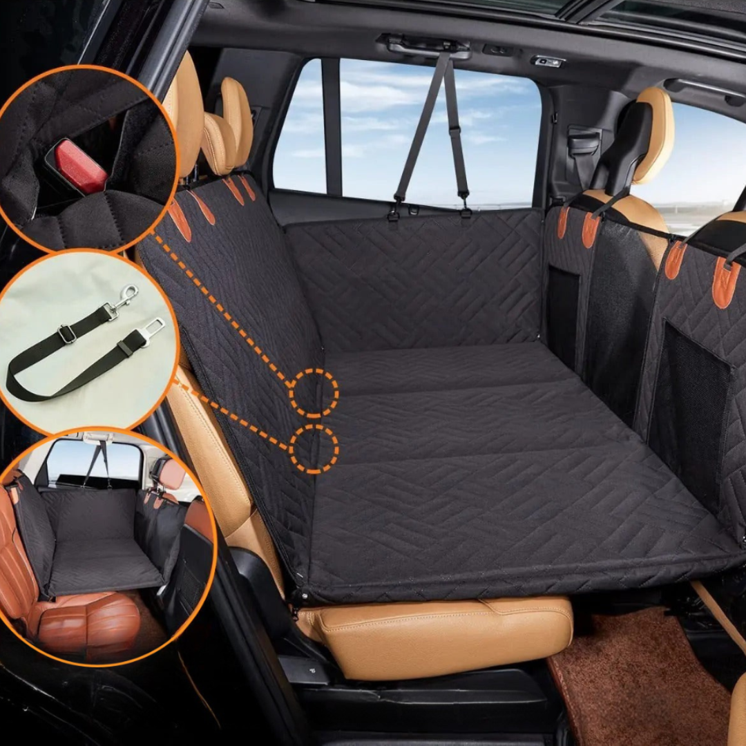 Hund Bilsäten Täckskydd Vattentålig Resenät