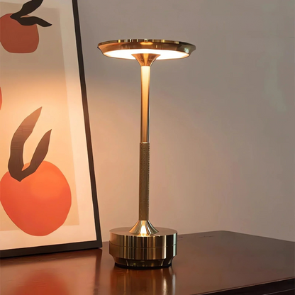 LED Bordslampa med mässing Touch Control
