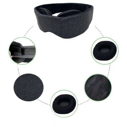 Sovmask Total Mörker Ljusblockerande Ögonmask