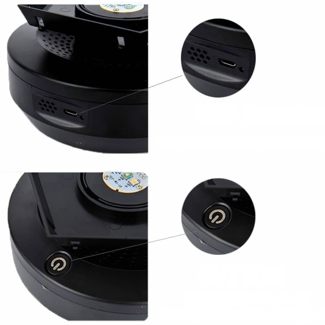 Stjärnprojektor LED Galaxy Nattljus