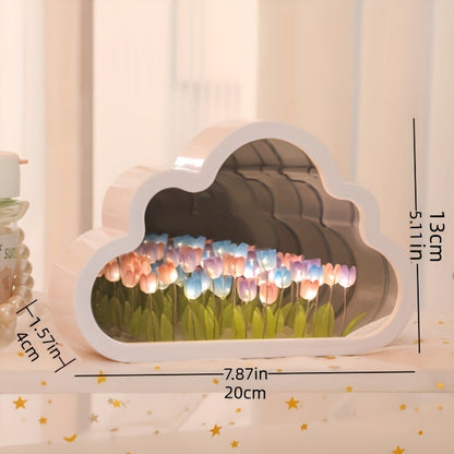 TulipGlow - LED Tulpan Nattlampa för Rumsdekoration